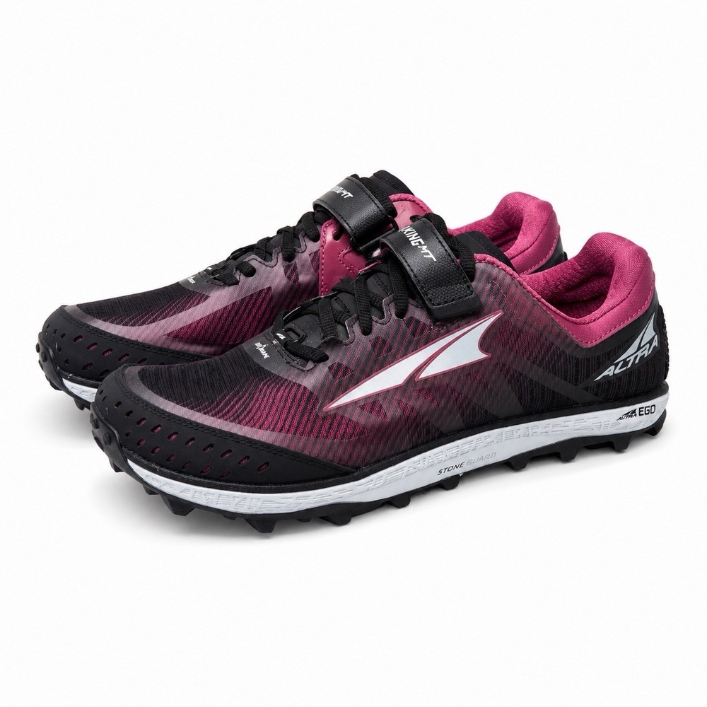 Altra King MT Black Rose ALW1952G011 Women's Size 12 Trail Running Shoes